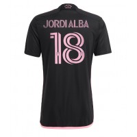 Inter Miami Jordi Alba #18 Bortatröja 2023-24 Korta ärmar